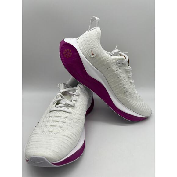 Nike ReactX Infinity Run 4 White Hot Fuchsia DR2670 108 Women’s Size 9.5 - Picture 5 of 12